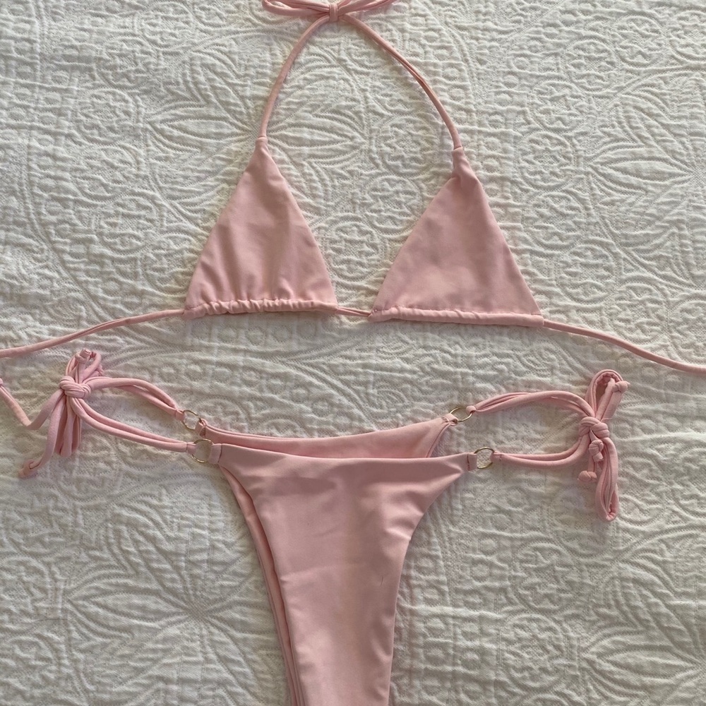 SOLD—-Lahana swim Baby pink